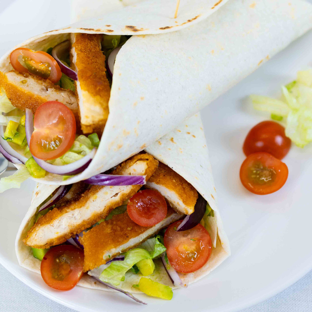 Kip wraps met honing mosterd saus Meat Discounter MeatDiscounter