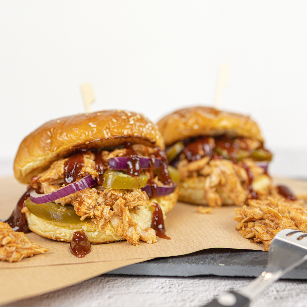 Broodje Pulled Chicken