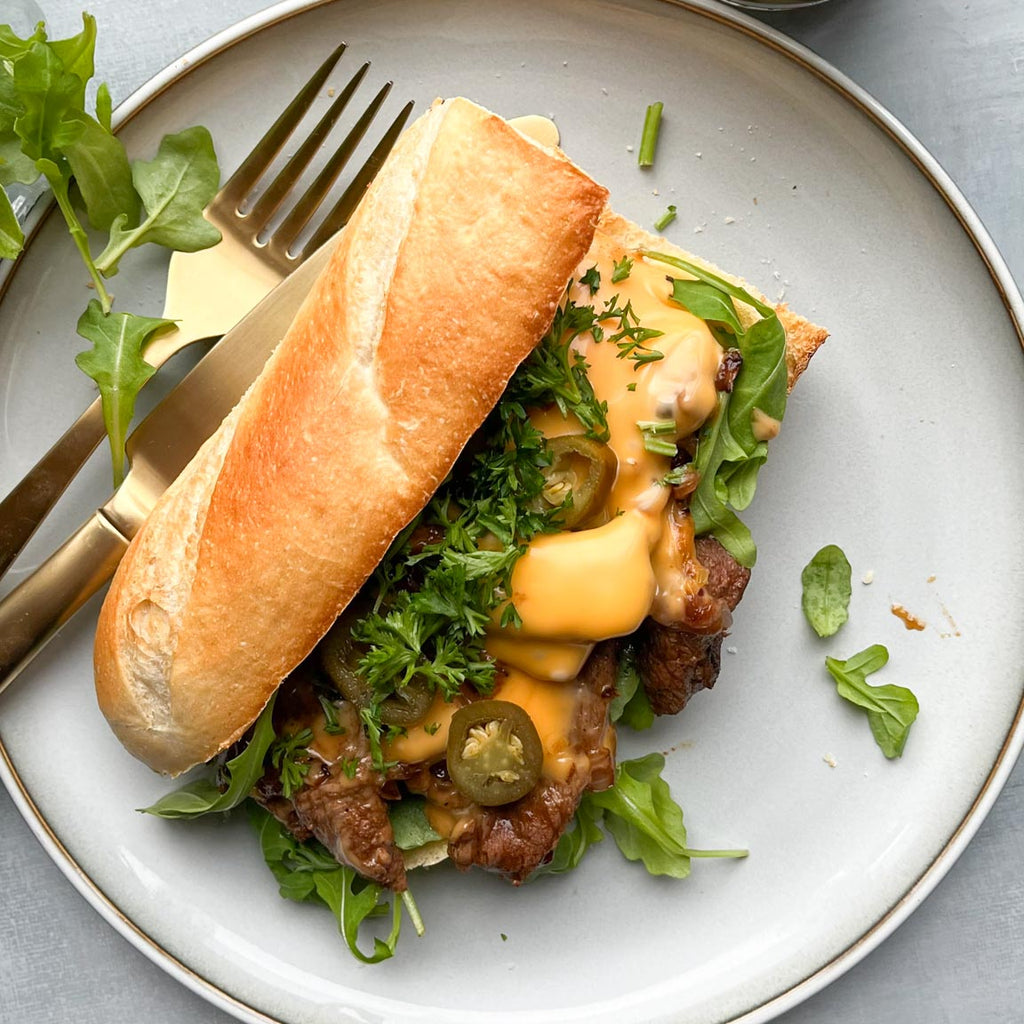 Afbeelding Steak Sandwich met Kogelbiefstuk