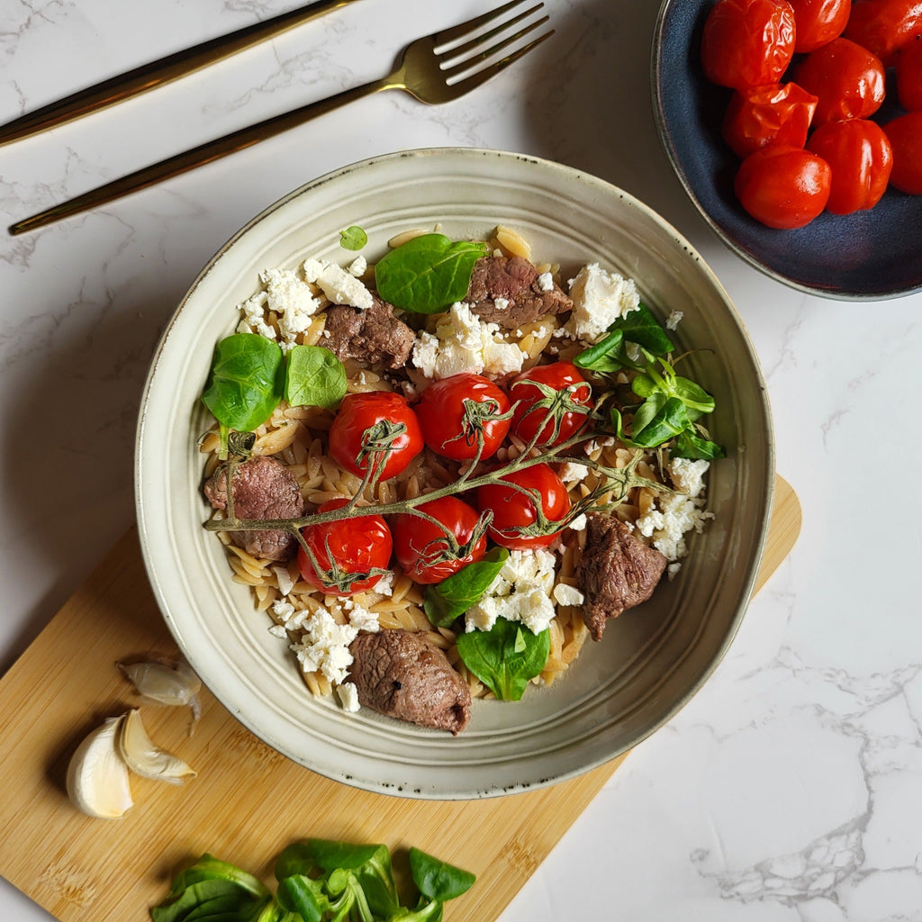  Risotto met malse Ossenhaaspuntjes