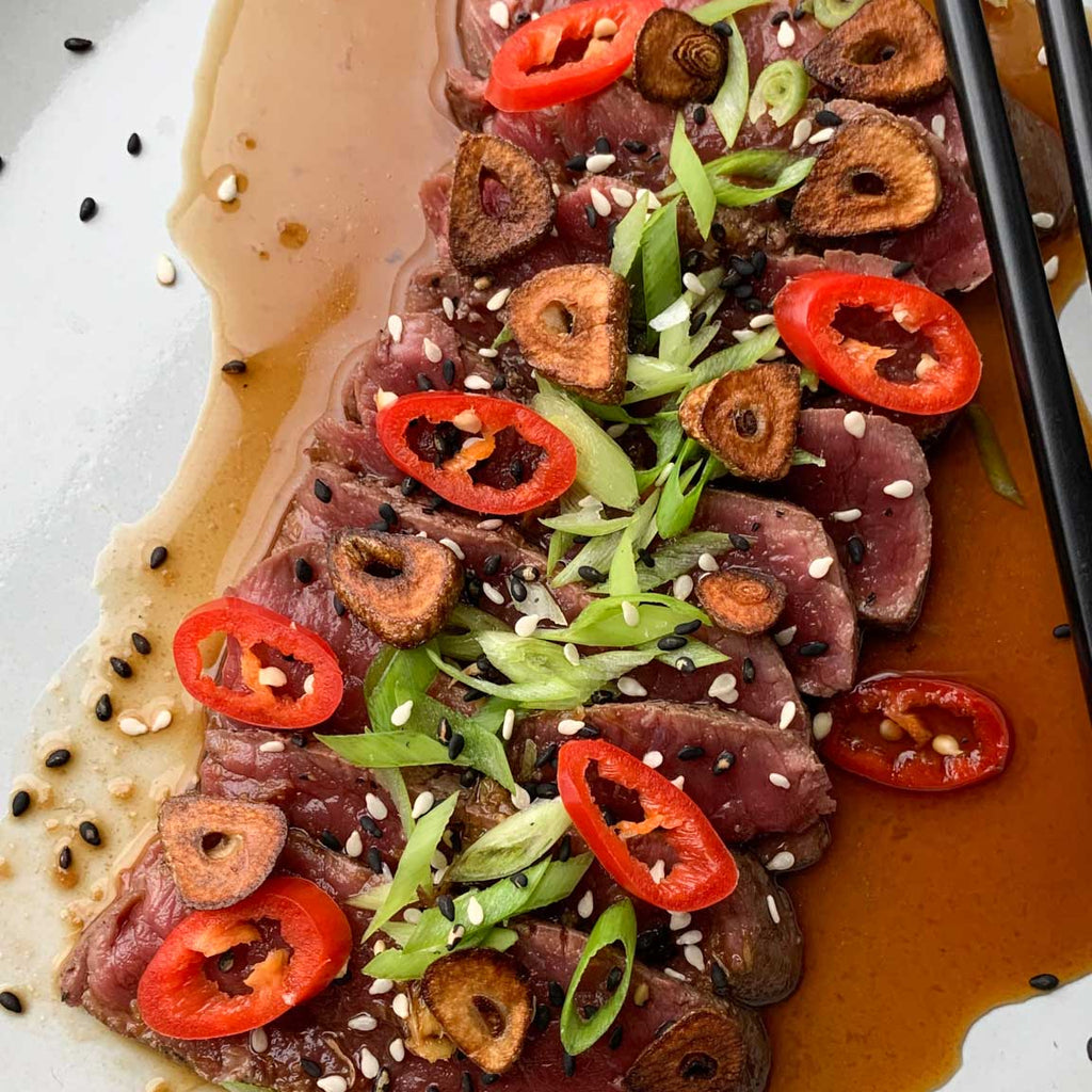Afbeelding Beef Tataki van Kogelbiefstuk | MeatDiscounter