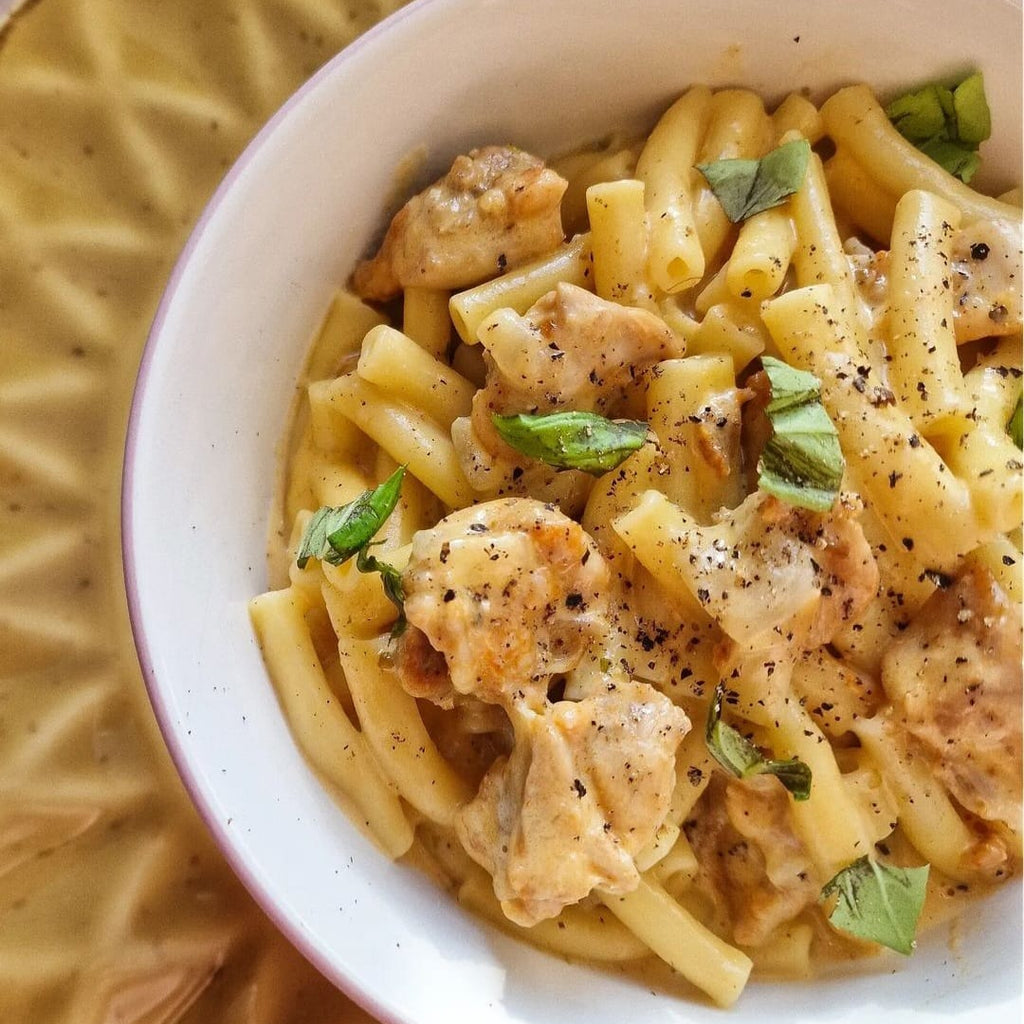 Romige alfredo pasta